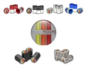 Toyota TRD Cappelli valvola Bici Tuning Max